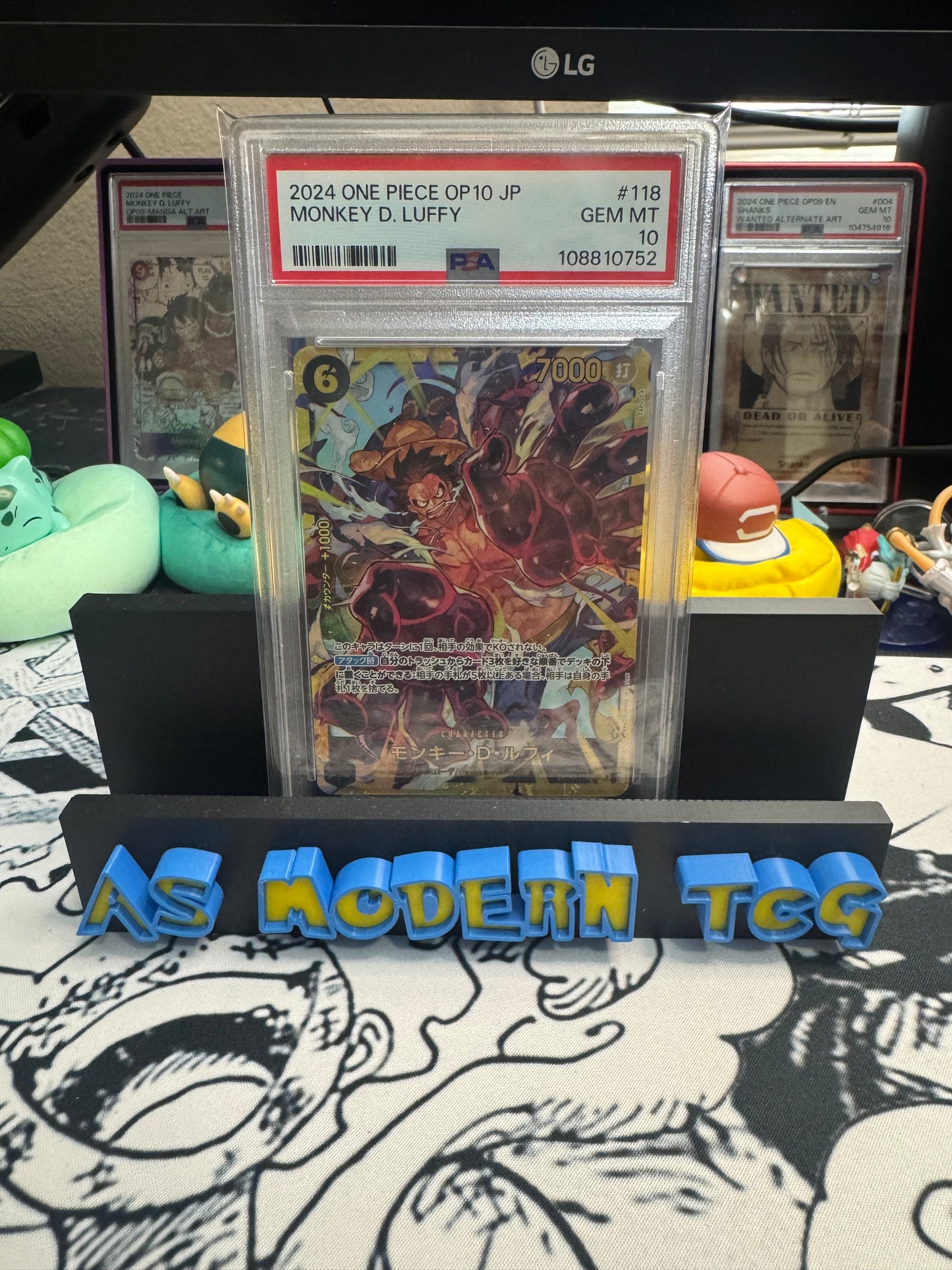 PSA10 2024 ONE PIECE JAPANESE OP10-ROYAL BLOOD MONKEY D. LUFFY 118