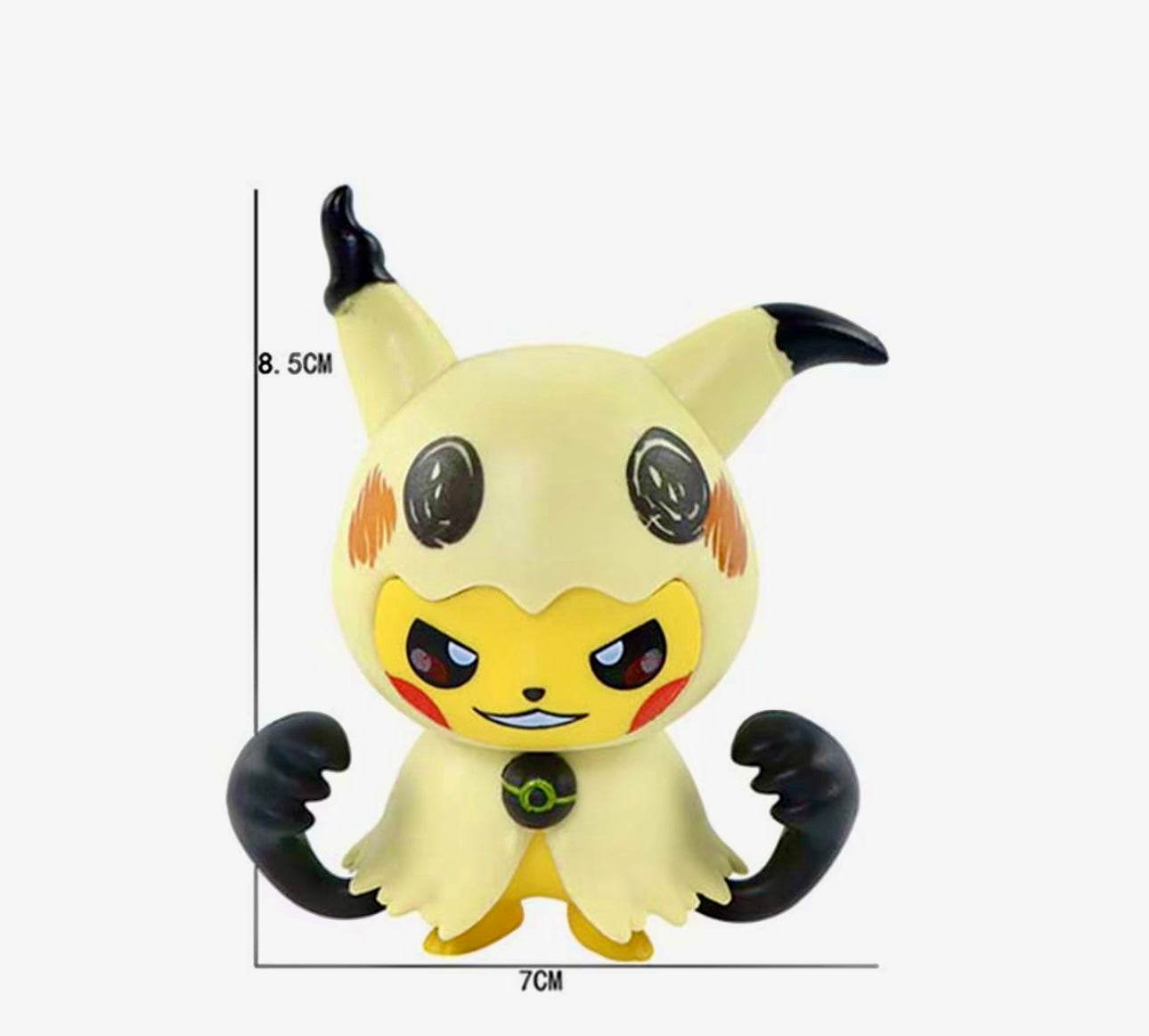 POKEMON PIKACHU COSPLAY FIGURES 3.5INCH VINYL DESK DECORATION