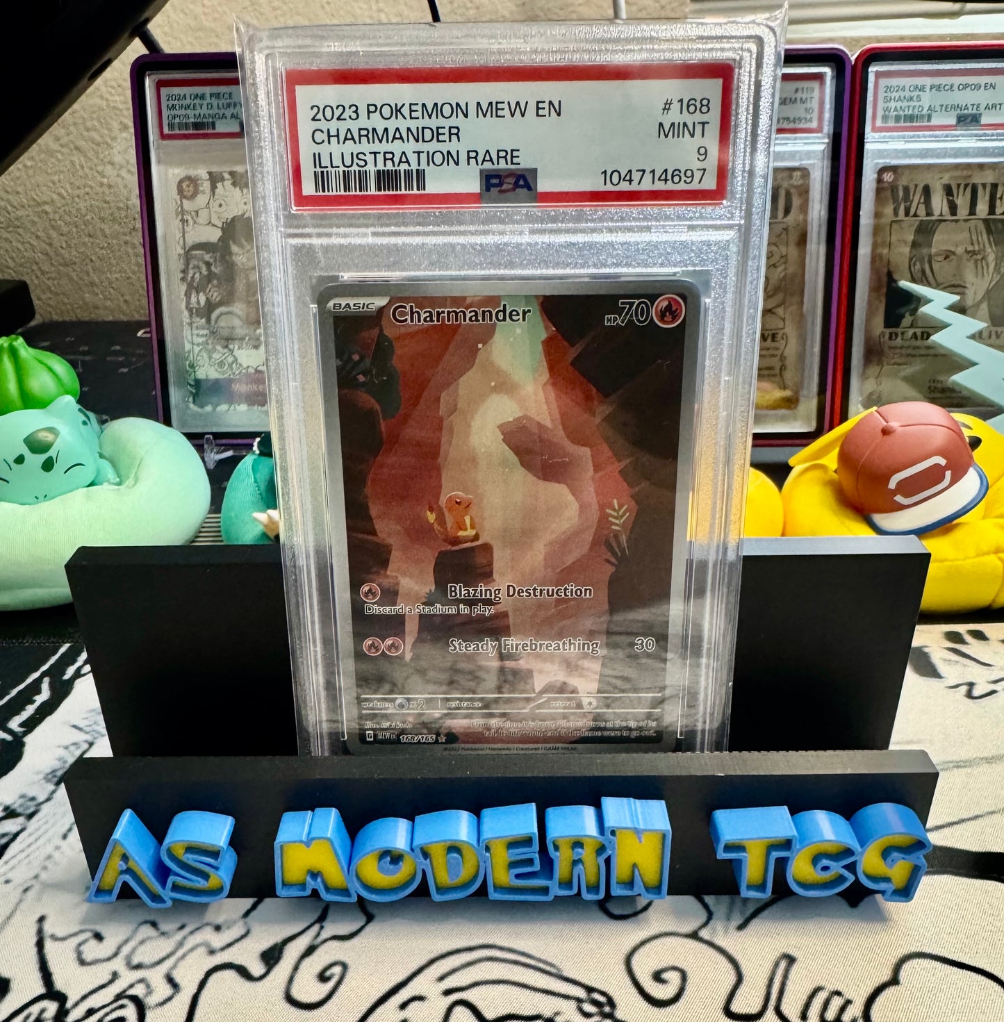 PSA 9 2023 POKEMON MEW EN-151 | ILLUSTRATION RARE 168 CHARMANDER