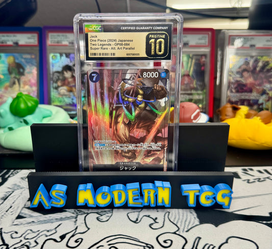 CGC 10 2024 ONE PIECE JAPANESE TWO LEGENDS | OP08-ALTERNATE ART 084 JACK