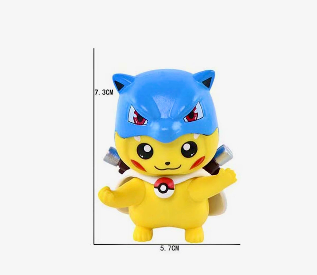 POKEMON PIKACHU COSPLAY FIGURES 3.5INCH VINYL DESK DECORATION