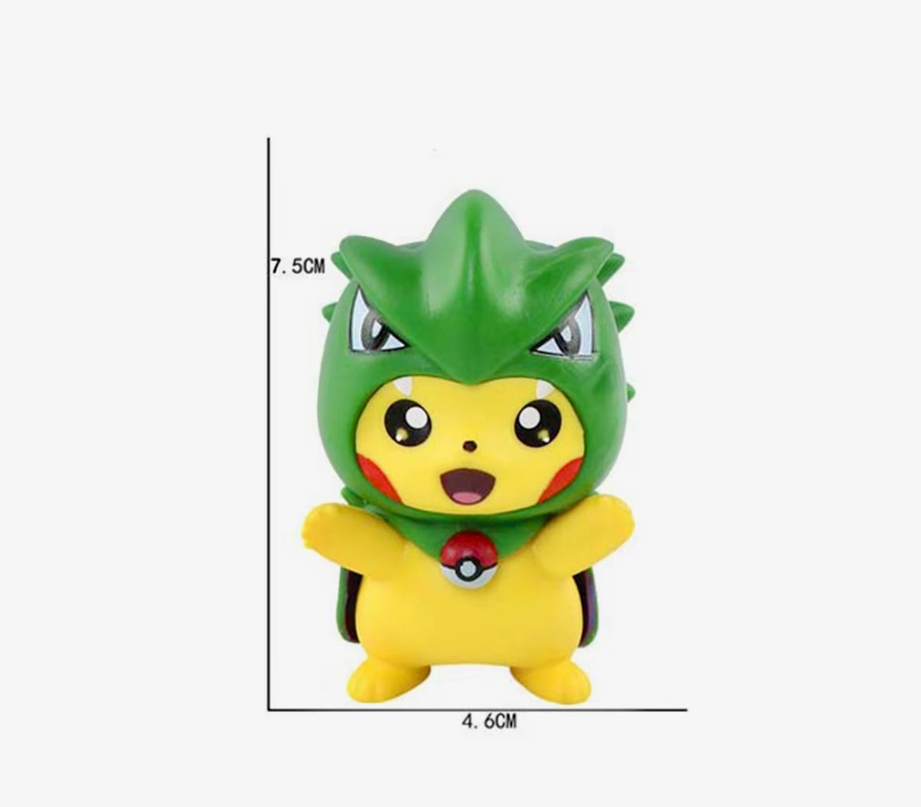 POKEMON PIKACHU COSPLAY FIGURES 3.5INCH VINYL DESK DECORATION