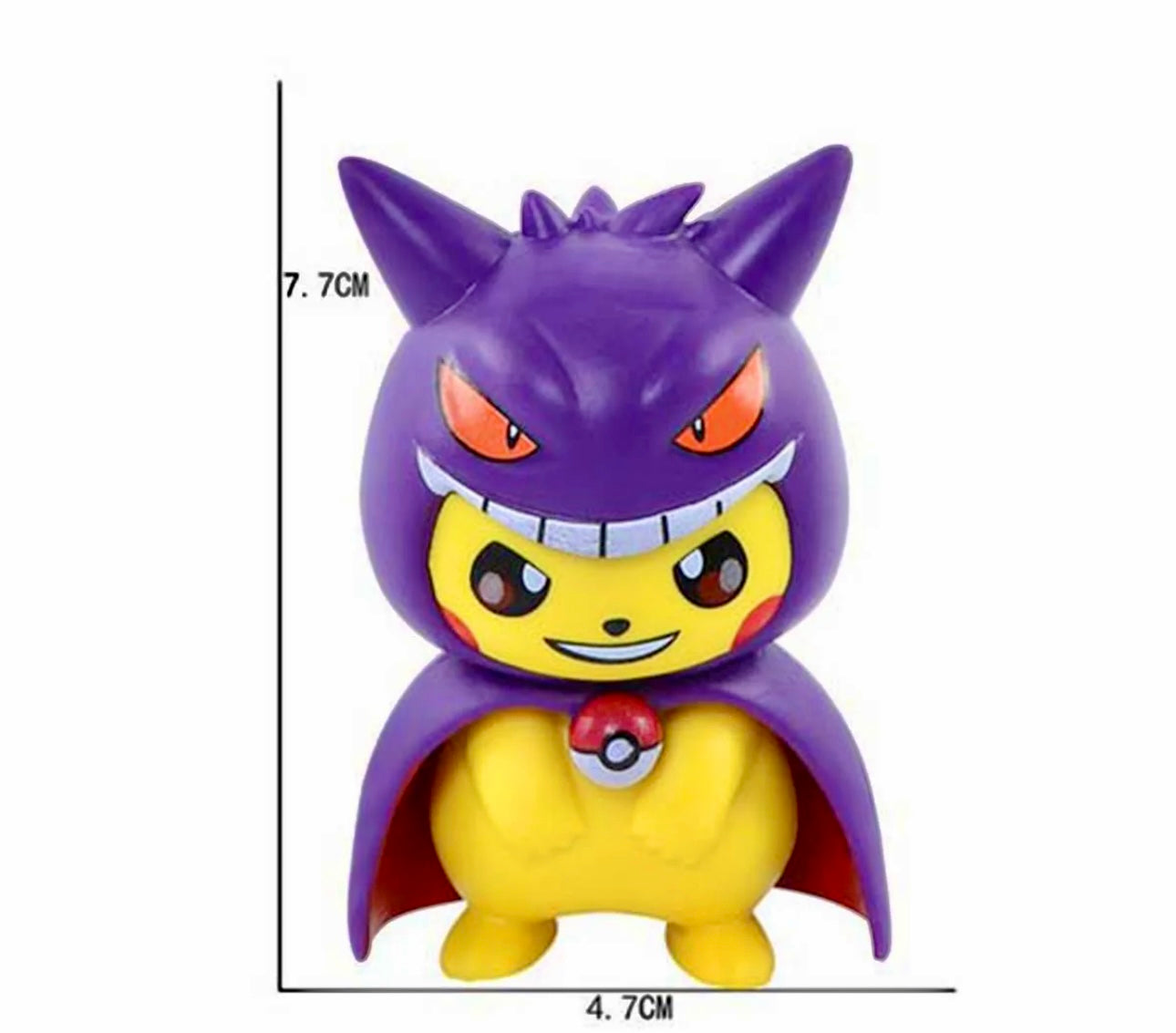 POKEMON PIKACHU COSPLAY FIGURES 3.5INCH VINYL DESK DECORATION