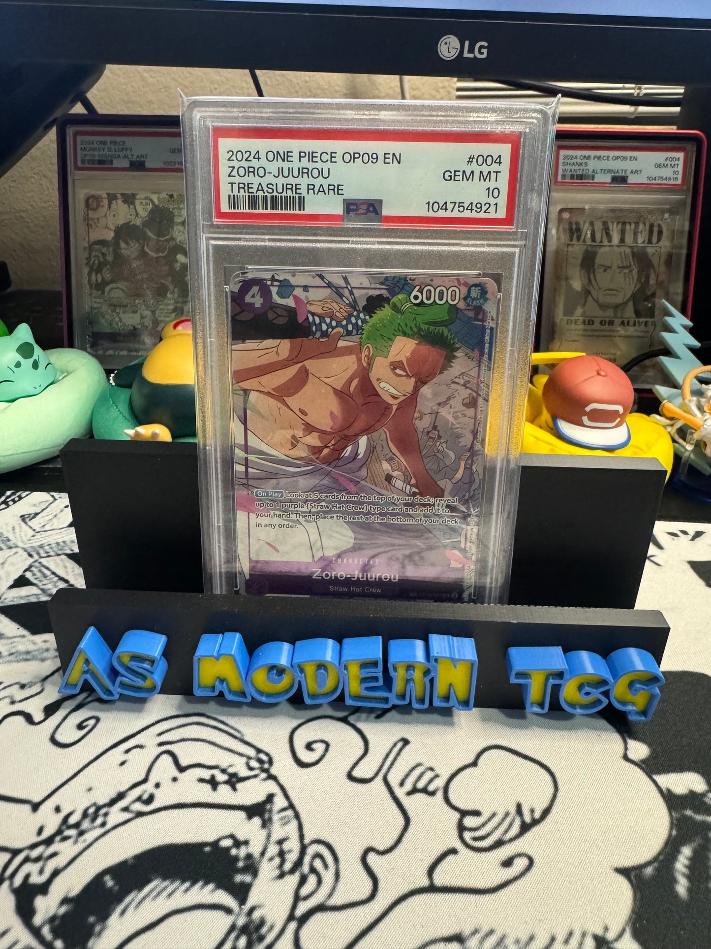 PSA 10 2024 ONE PIECE OP09-EMPERORS IN THE NEW WORLD | TREASURE RAREZORO-JUUROU 004