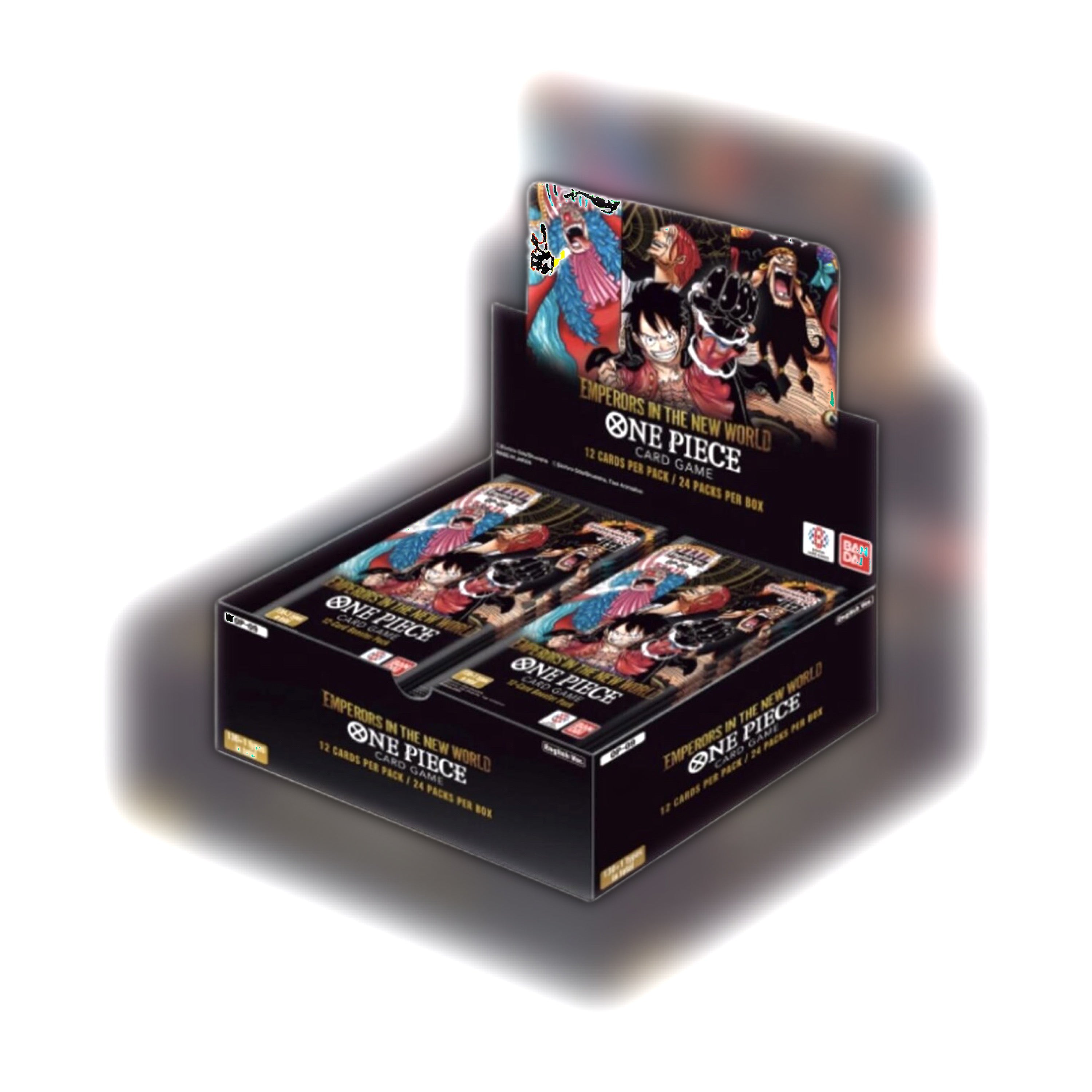 ONE PIECE - TCG OP09 EMPERORS IN THE NEW WORLD BOOSTER BOX (ENGLISH) AS Modern TCG ONE PIECE - TCG OP09 EMPERORS IN THE NEW WORLD BOOSTER BOX (ENGLISH) AS Modern TCG