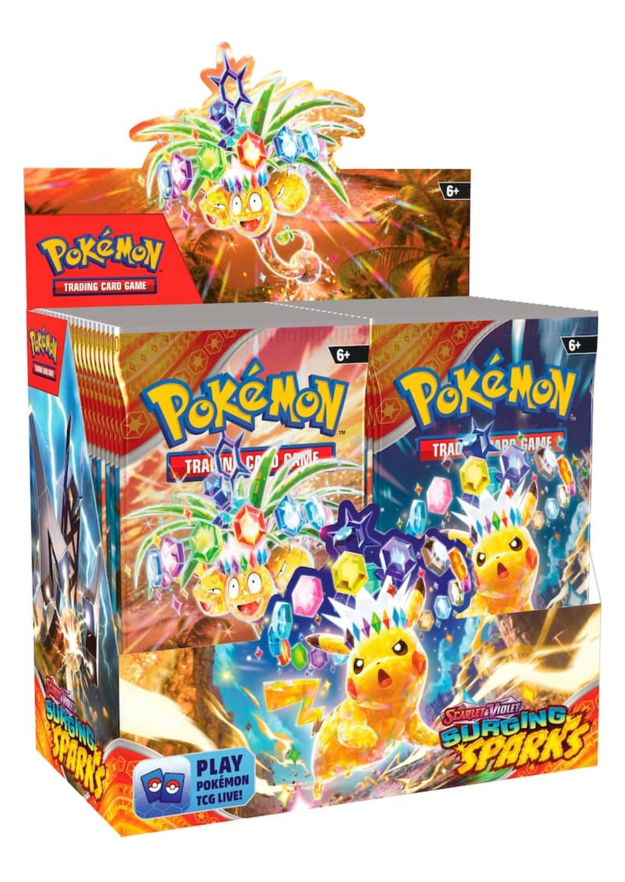 POKEMON - TCG SCARLET & VIOLET - SURGING SPARKS - DIFFERENT VARIATIONS