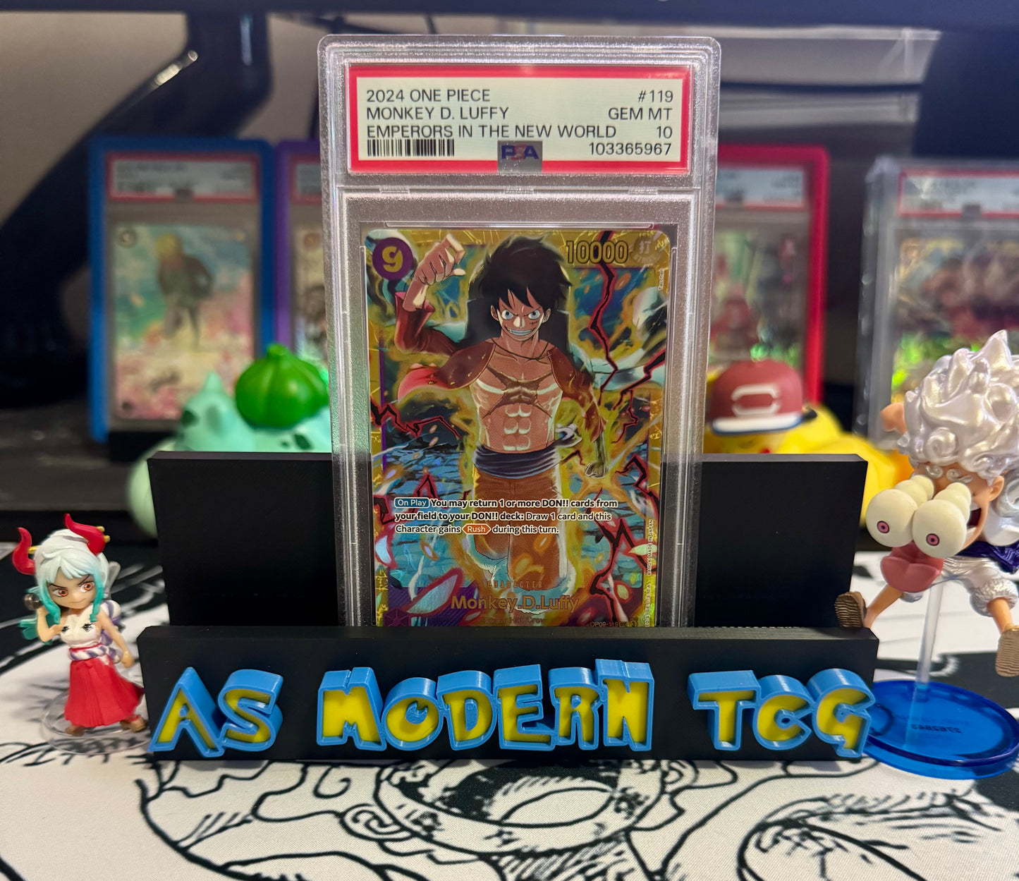 PSA10 2024 ONE PIECE OP09-EMPERORS IN THE NEW WORLD 119 MONKEY D. LUFFY