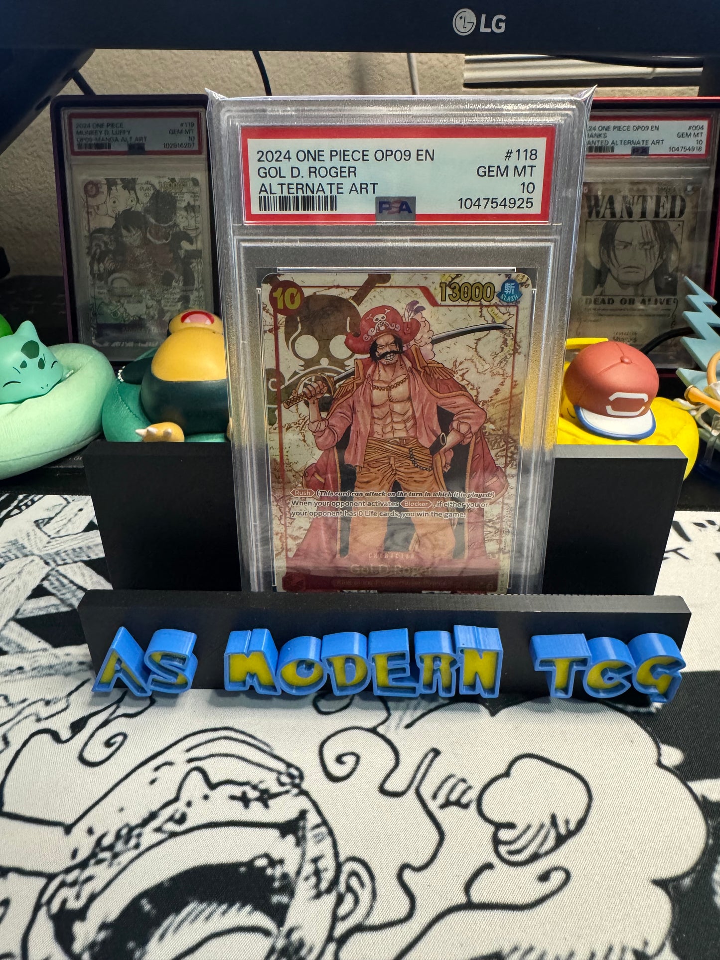 PSA 10 2024 ONE PIECE OP09-EMPERORS IN THE NEW WORLD | ALTERNATE ARTGOL D. ROGER 118