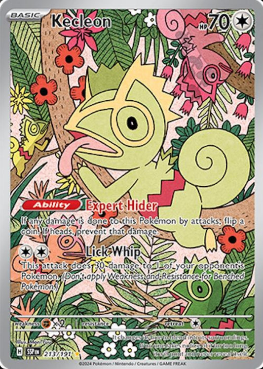 POKEMON CARD - KECLEON 213/191 SURGING SPARKS (ENGLISH)