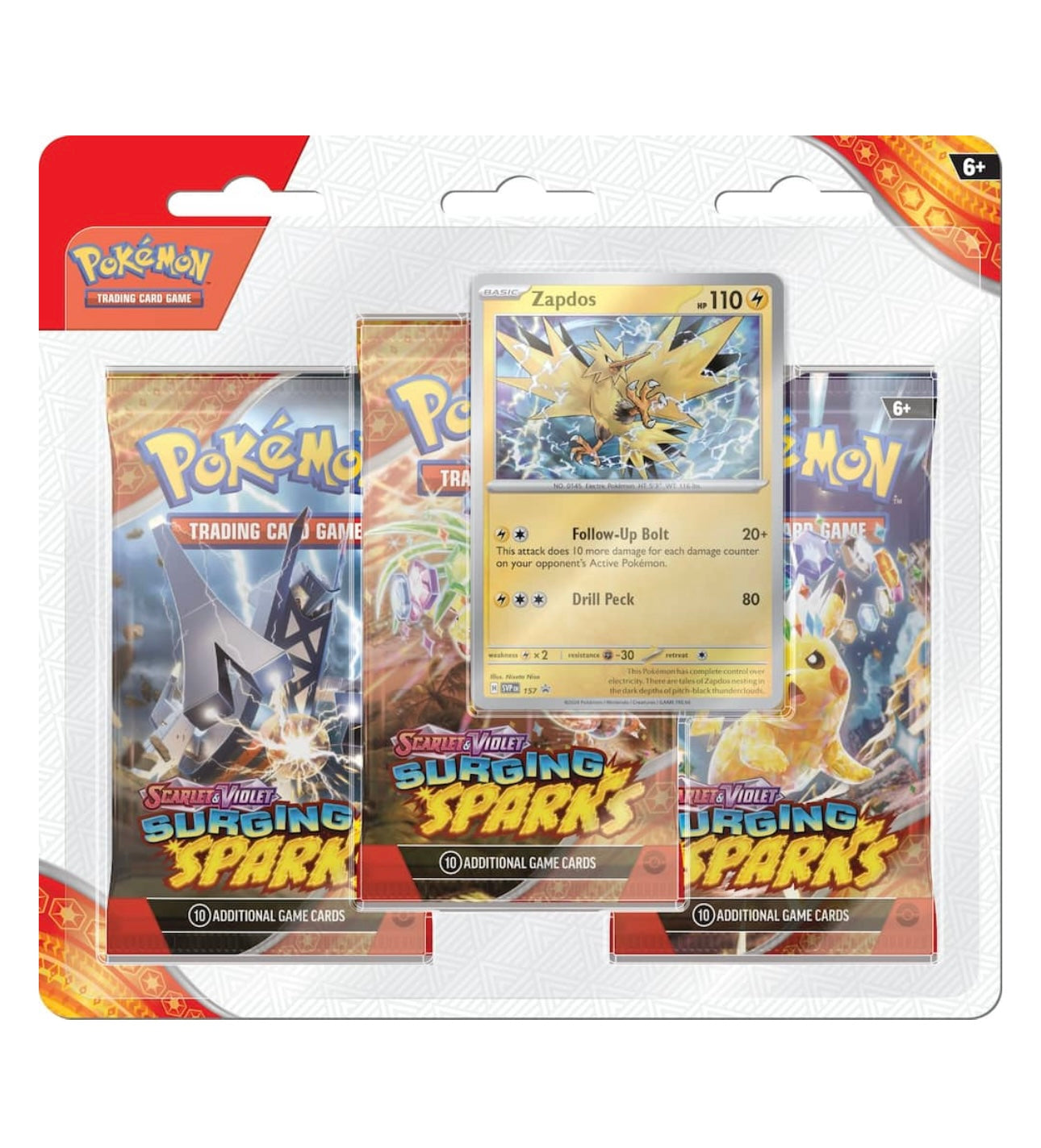 POKEMON - TCG SCARLET & VIOLET - SURGING SPARKS - DIFFERENT VARIATIONS