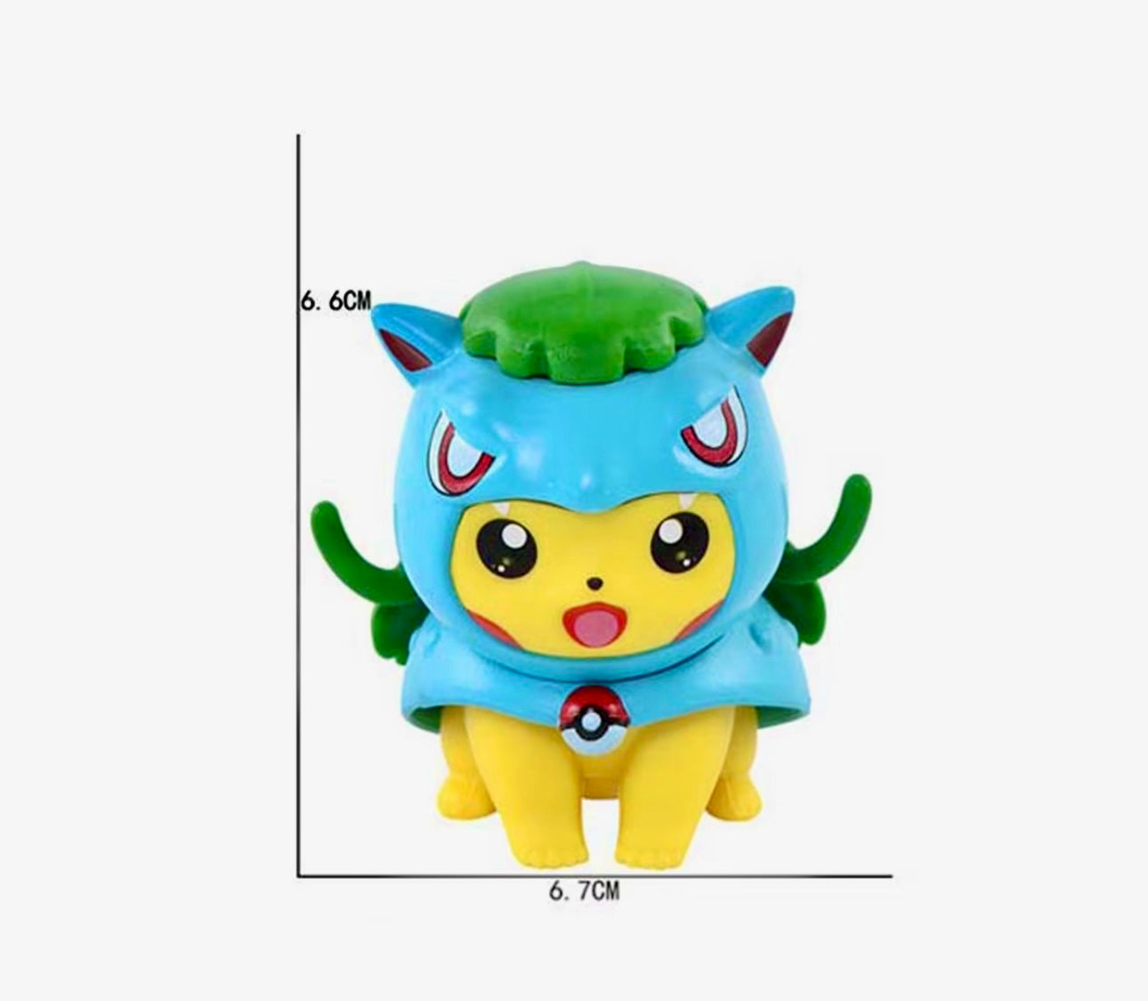 POKEMON PIKACHU COSPLAY FIGURES 3.5INCH VINYL DESK DECORATION