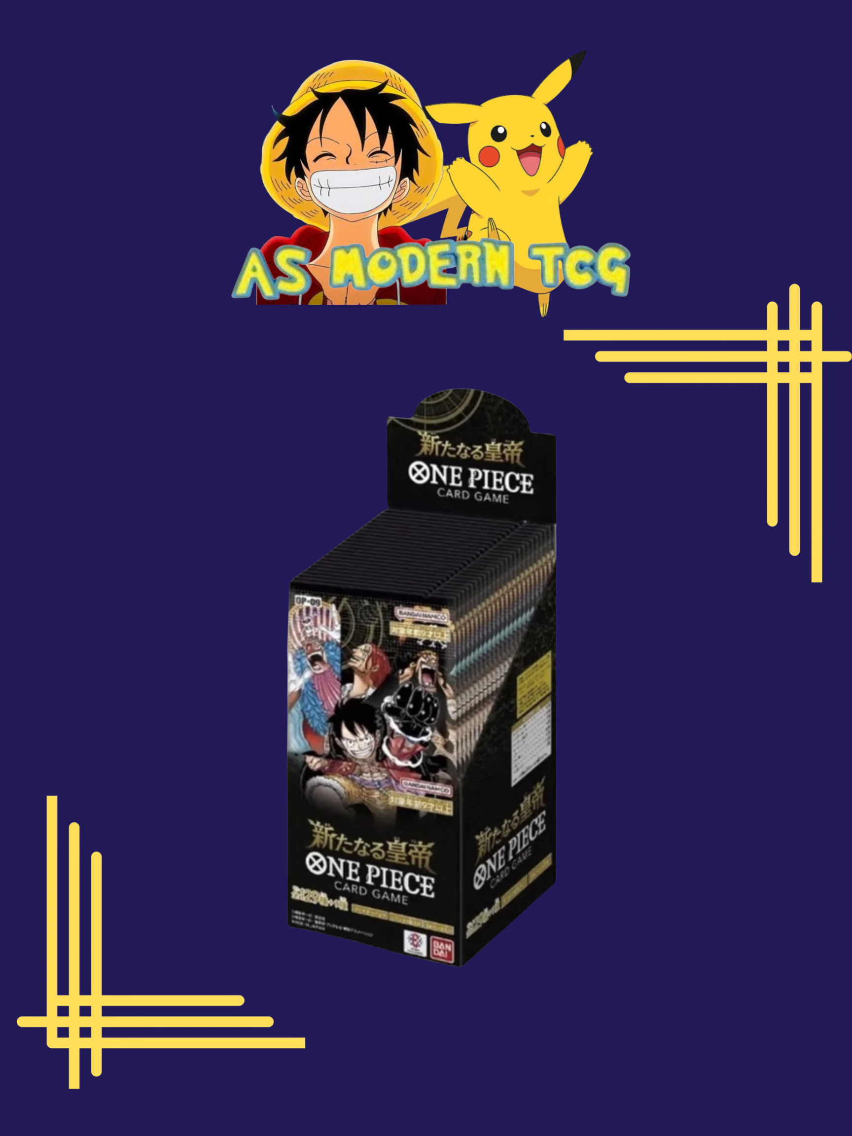 one piece tcg op09 booster box ONE PIECE