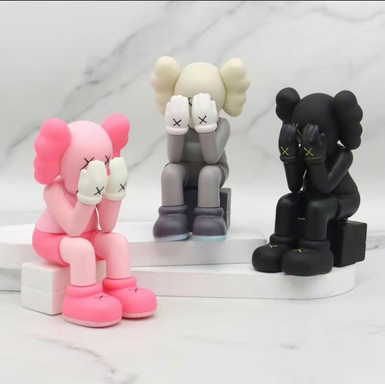 Kaws Figurine Home Decor Ornament Display