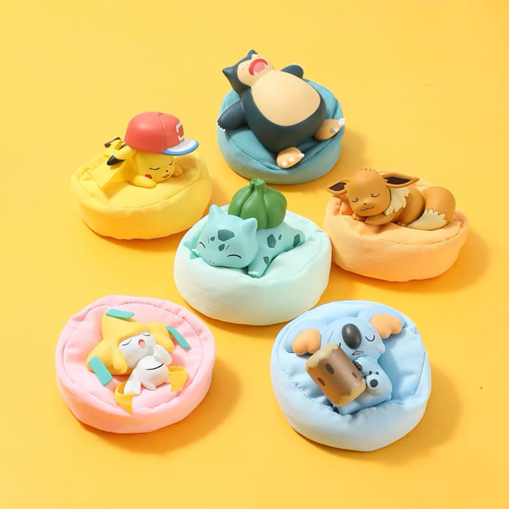 SLEEP POKEMON DESK DECORATION FIGURES
