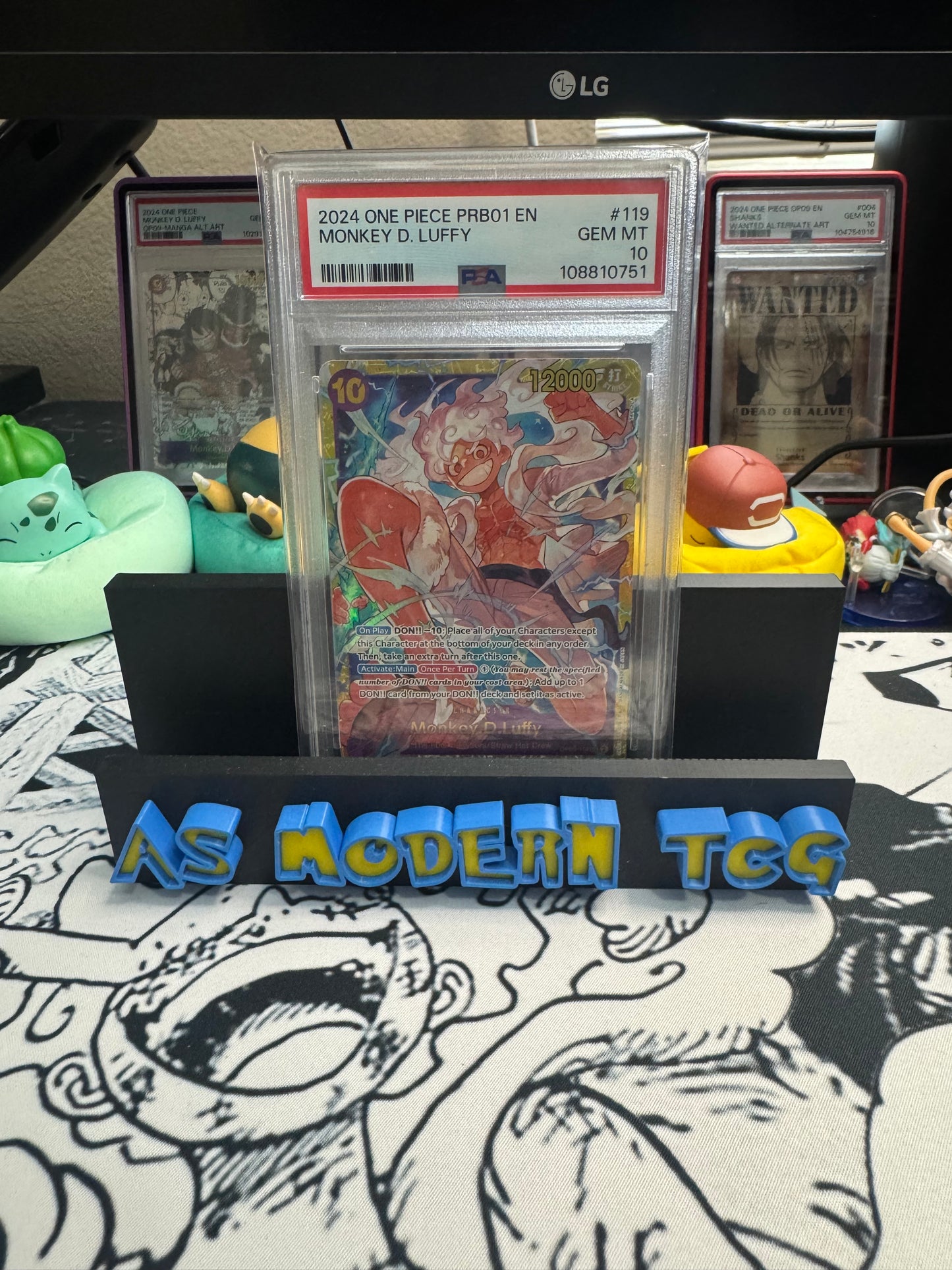 PSA 10 2024 ONE PIECE PRB01-PREMIUM BOOSTER -ONE PIECE CARD THE BEST-MONKEY D. LUFFY 119
