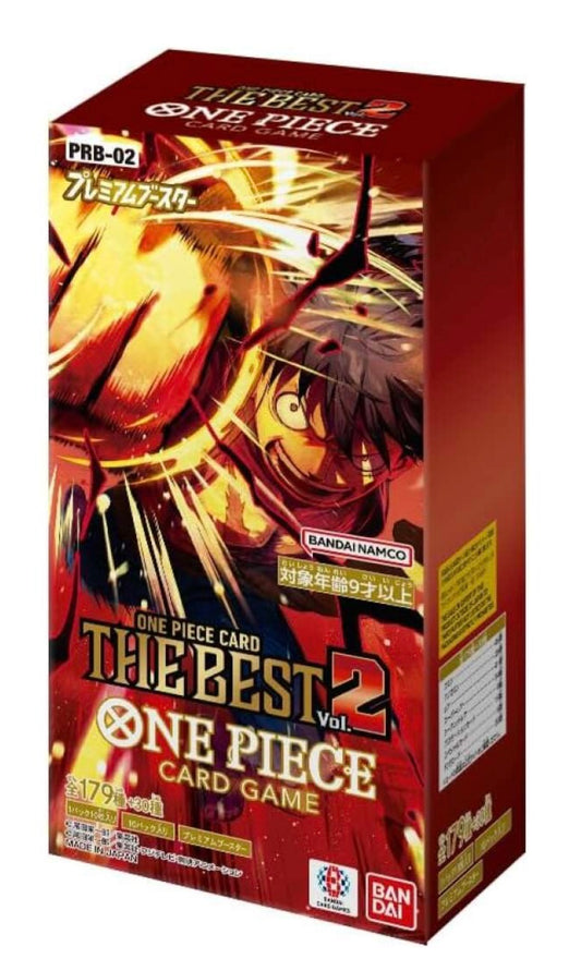 One Piece "The Best" Premium Booster Box Vol.2 (Japan)