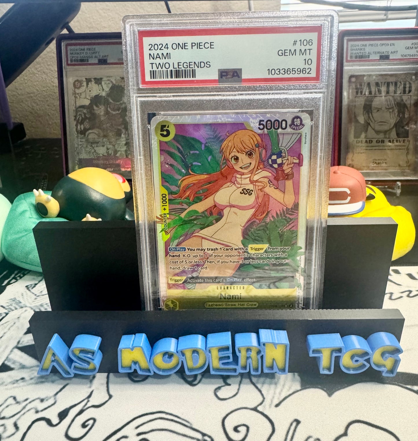PSA 10 2024 ONE PIECE OP08-TWO LEGENDS 106 NAMI