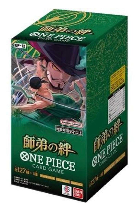 OP-12 Legacy of the Master Booster Box Japanese ONE PIECE CARD