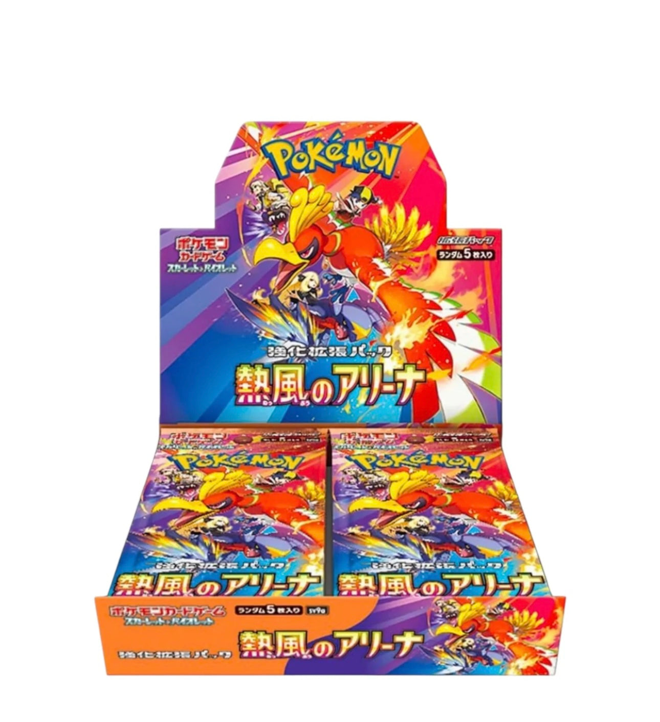 POKEMON - TCG SCARLET & VIOLET HEAT WAVE ARENA BOOSTER BOX (JAPAN)