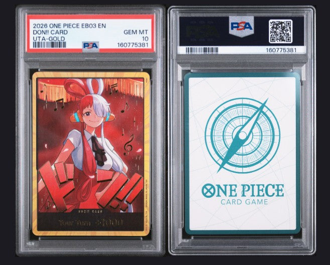 PSA 10 2026 One Piece Eb03-Extra Booster -One Piece Heroines Edition- Don!! Card