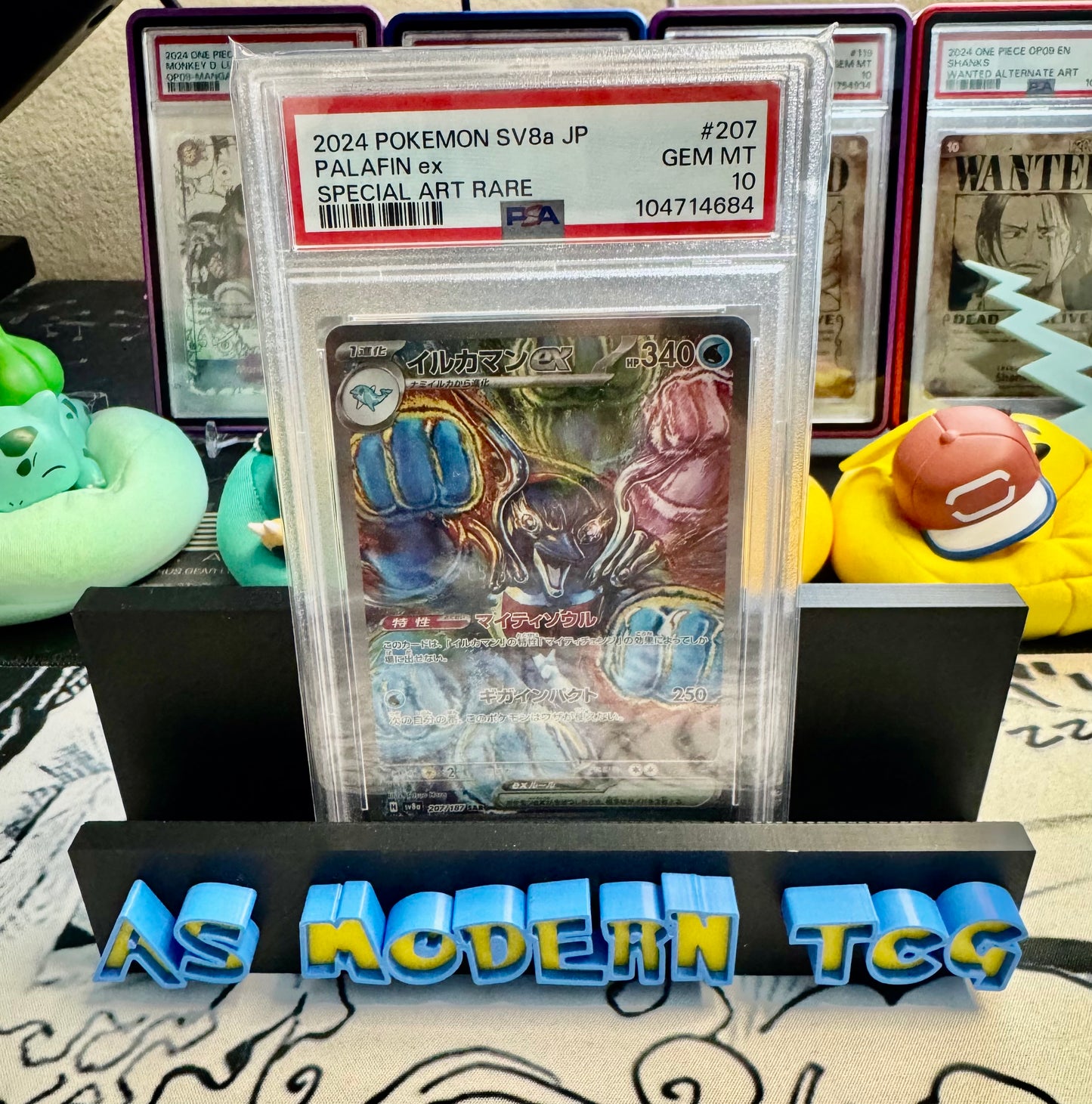 PSA 10 2024 POKEMON JAPANESE SV8a-TERASTAL FEST ex | SPECIAL ART RARE 207 PALAFIN EX
