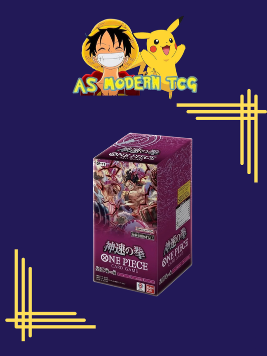 ONE PIECE - TCG OP11 FIST OF DIVINE SPEED BOOSTER BOX (JAPAN)