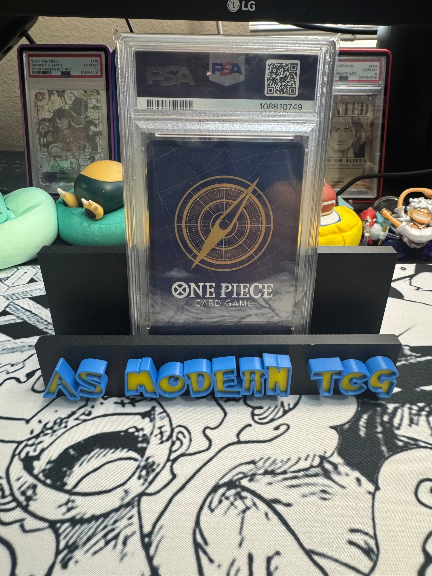 PSA 9 2023 ONE PIECE PROMOS | 1ST ANNIVERSARY TOURNAMENT-PARTICIPATIONMONKEY D. LUFFY 037