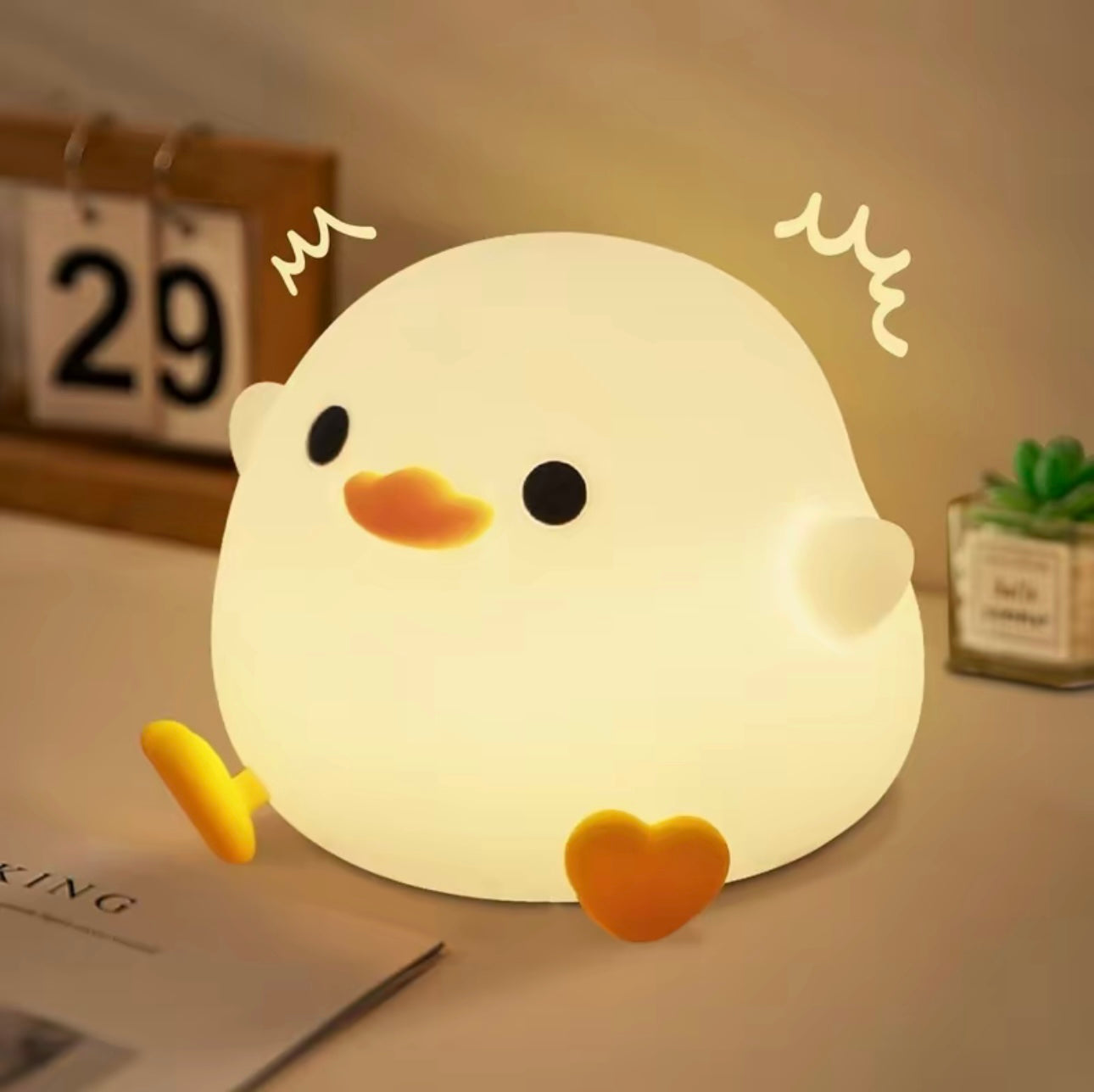 Cute Duck shaped Night Lights