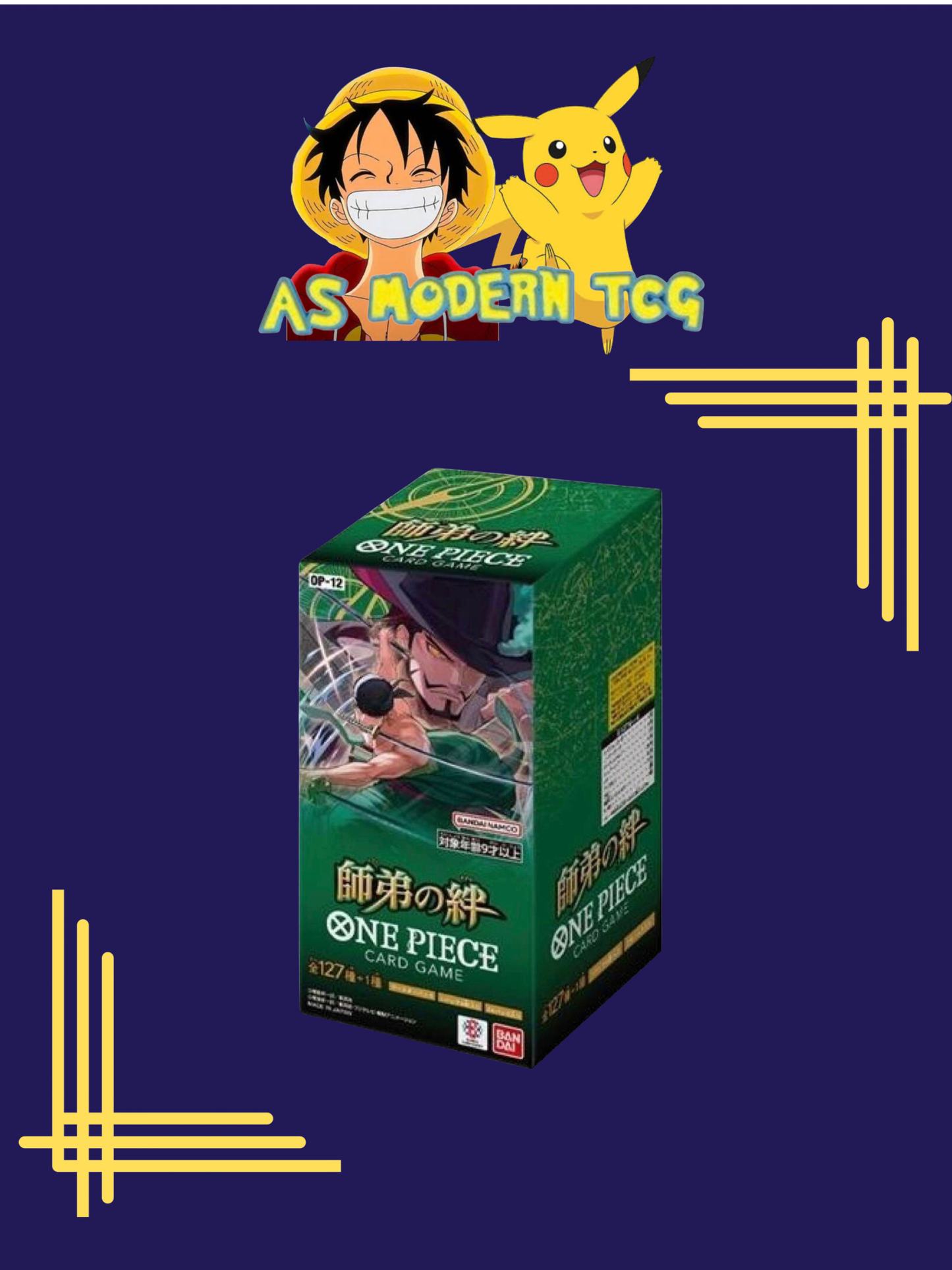 OP-12 Legacy of the Master Booster Box Japanese ONE PIECE CARD