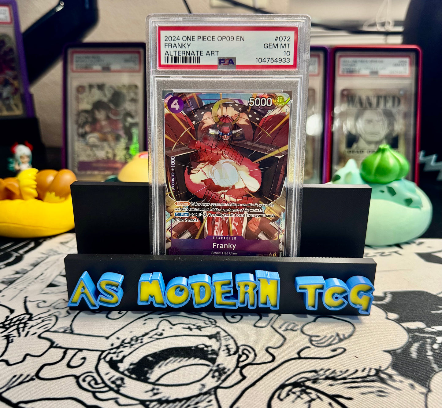 PSA 10 2024 ONE PIECE OP09-EMPERORS IN THE NEW WORLD | ALTERNATE ART 072 FRANKY