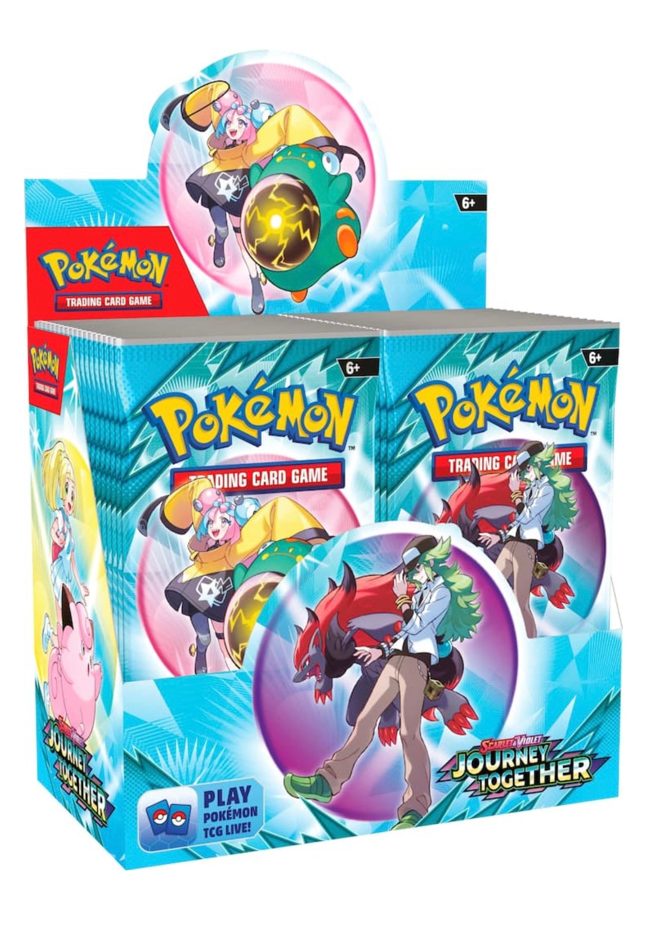 POKEMON -TCG JOURNEY TOGETHER, DIFFERENT VARIATIONS