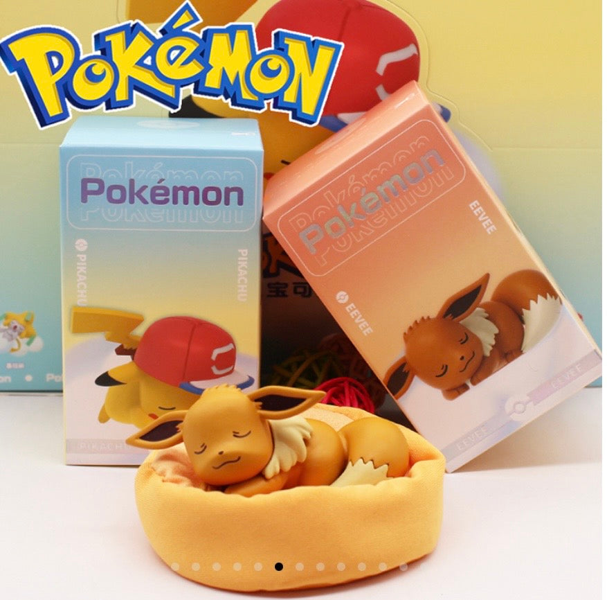Pokemon Starry Dream Series Sleeping Kawaii Open Box