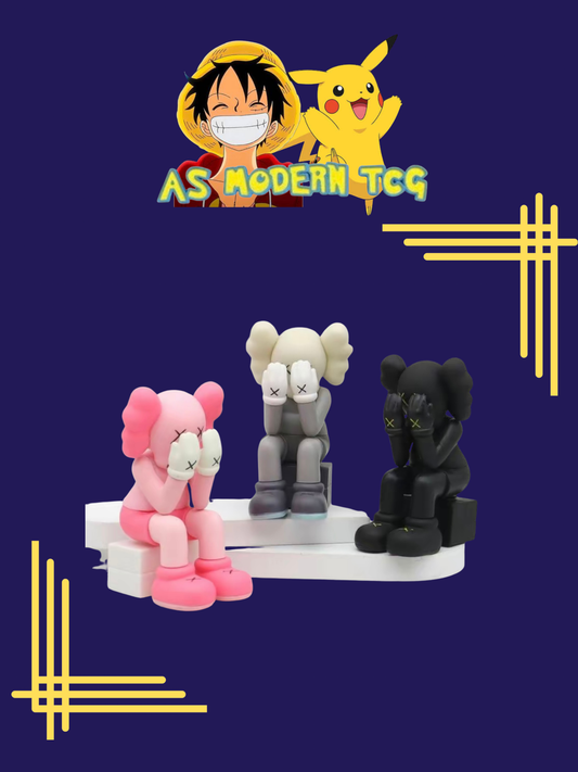 Kaws Figurine Home Decor Ornament Display