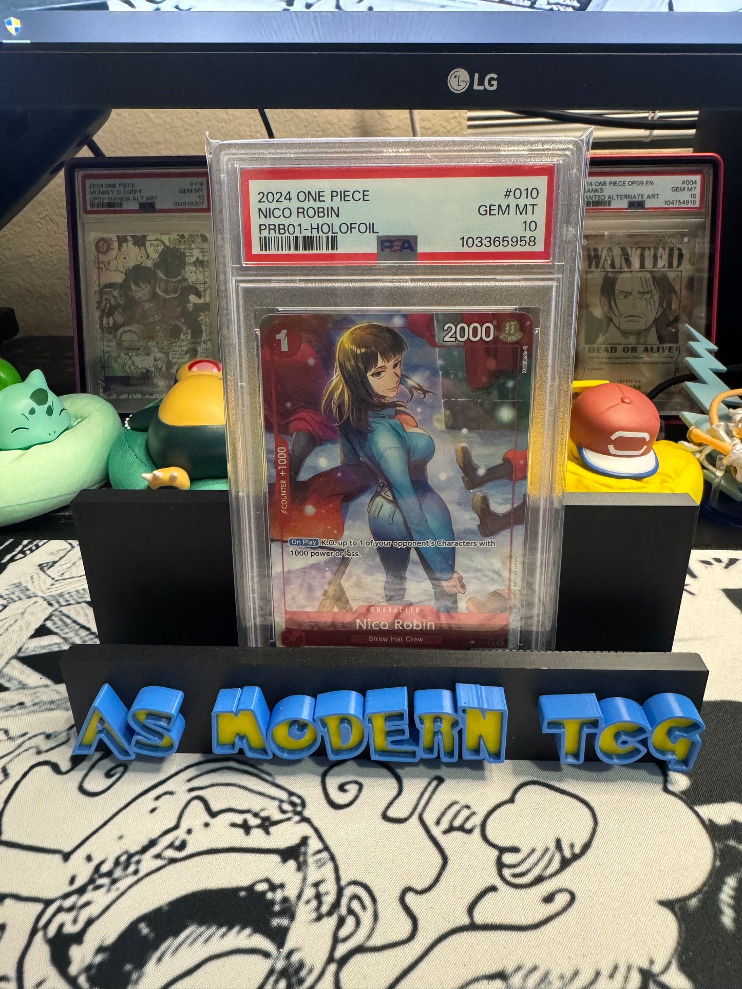 PSA 10 2024 ONE PIECE PRB01-PREMIUM BOOSTER -ONE PIECE CARD THE BEST- | HOLOFOIL NICO ROBIN 010