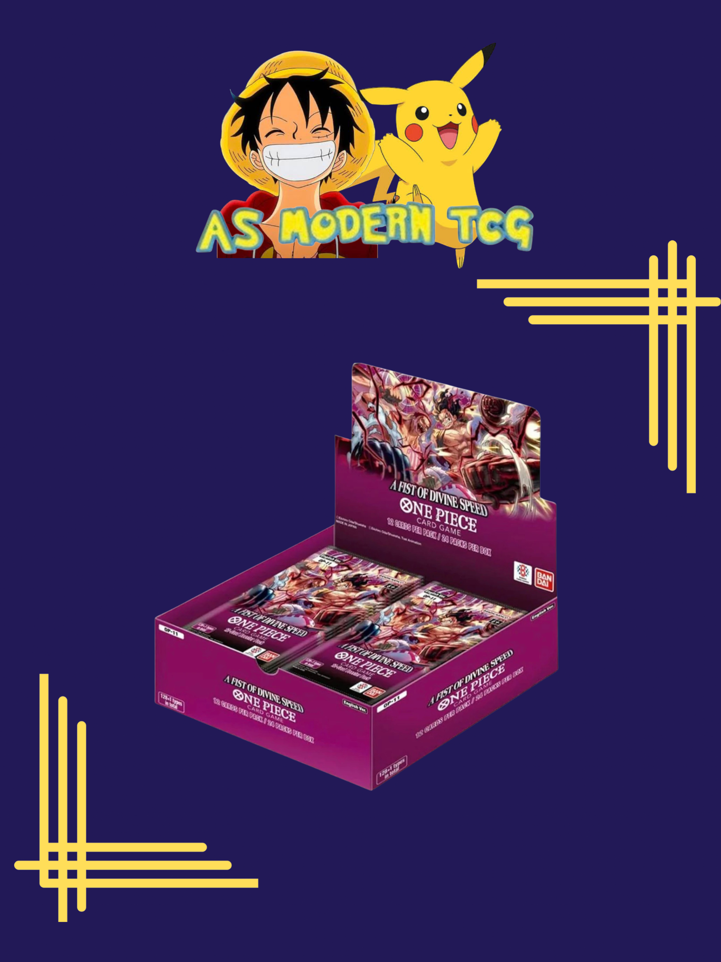One Piece TCG - A Fist of Divine Speed - OP11 (ENGLISH)