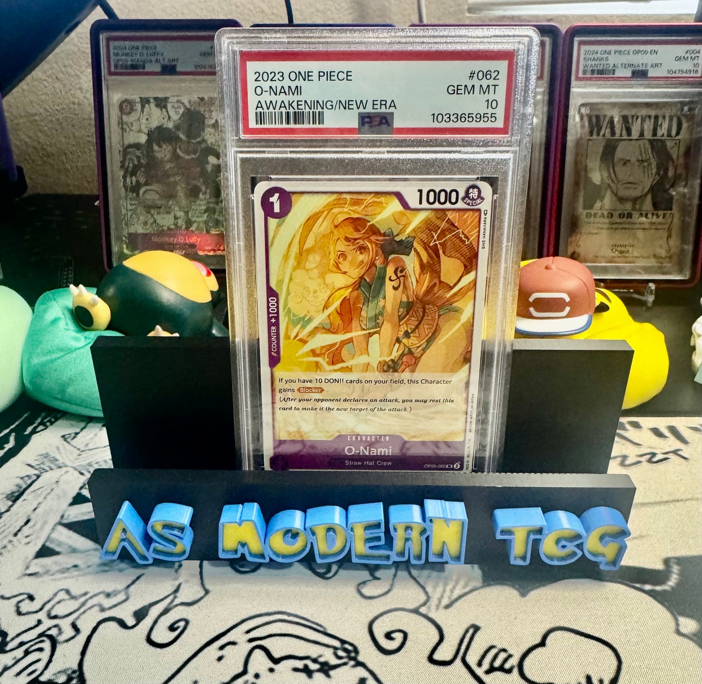 PSA 10 2023 ONE PIECE OP05-AWAKENING OF THE NEW ERA 062 O-NAMI
