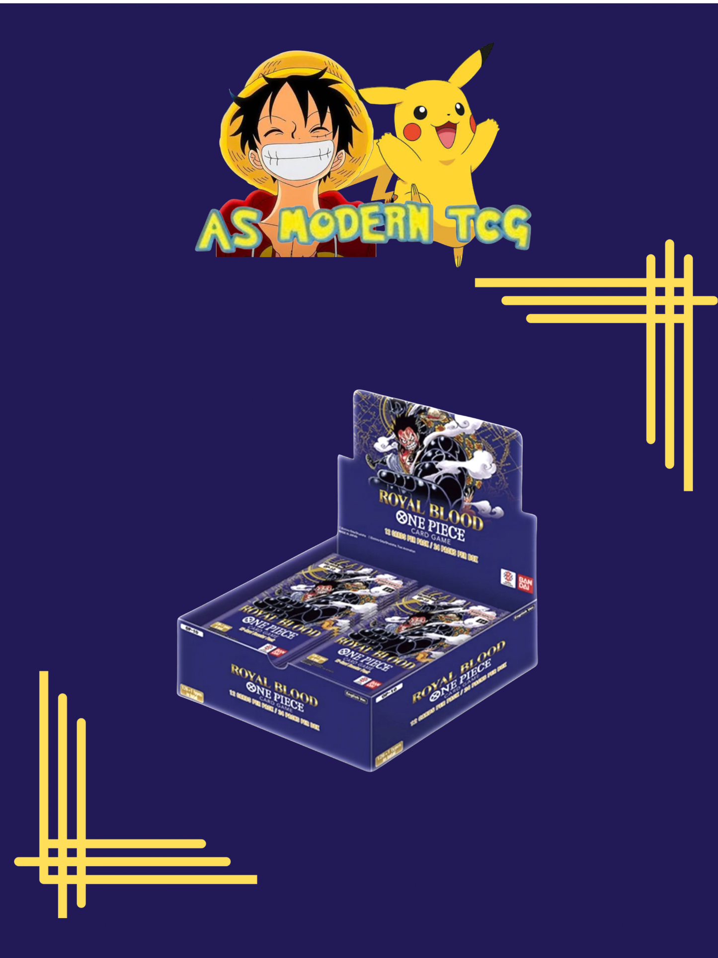 ONE PIECE - TCG OP10 ROYAL BLOOD BOOSTER BOX (ENGLISH)