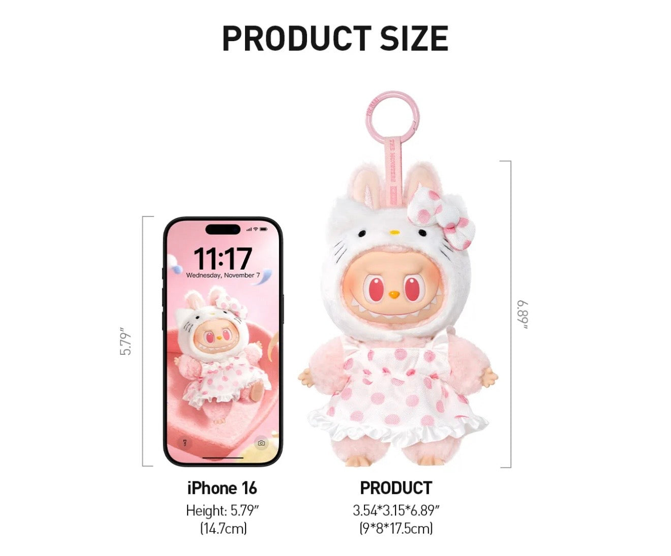The Monsters Labubu x Hello Kitty and Friends/Sanrio Characters Series Sealed (1 blind box purchase)