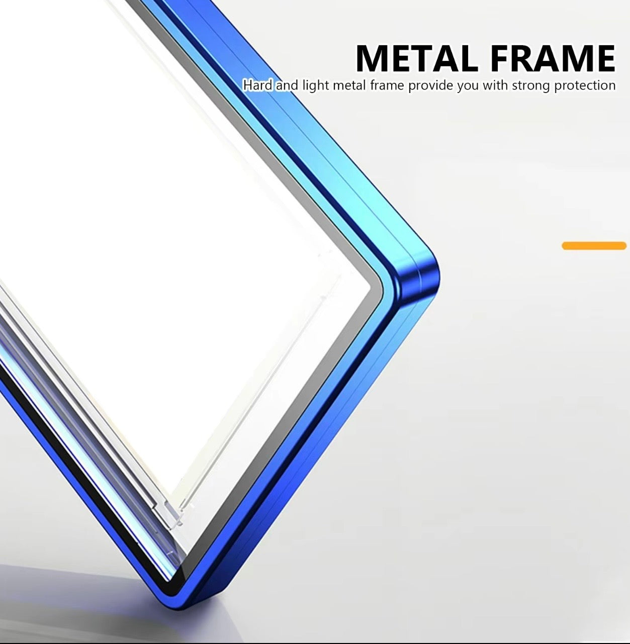Magnetic Card Protector with Aluminum Alloy Frame (Different Colors)