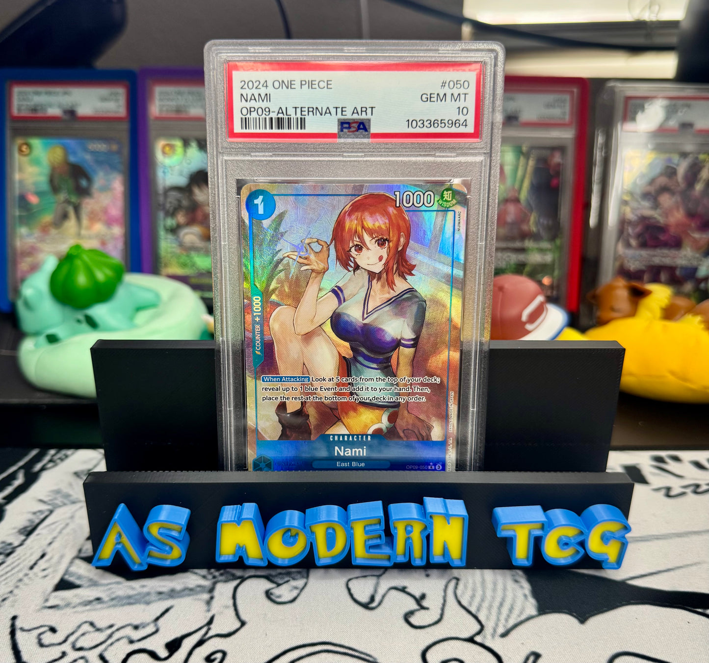 PSA10 2024 ONE PIECE OP09-EMPERORS IN THE NEW WORLD | ALTERNATE ART 050 NAMI
