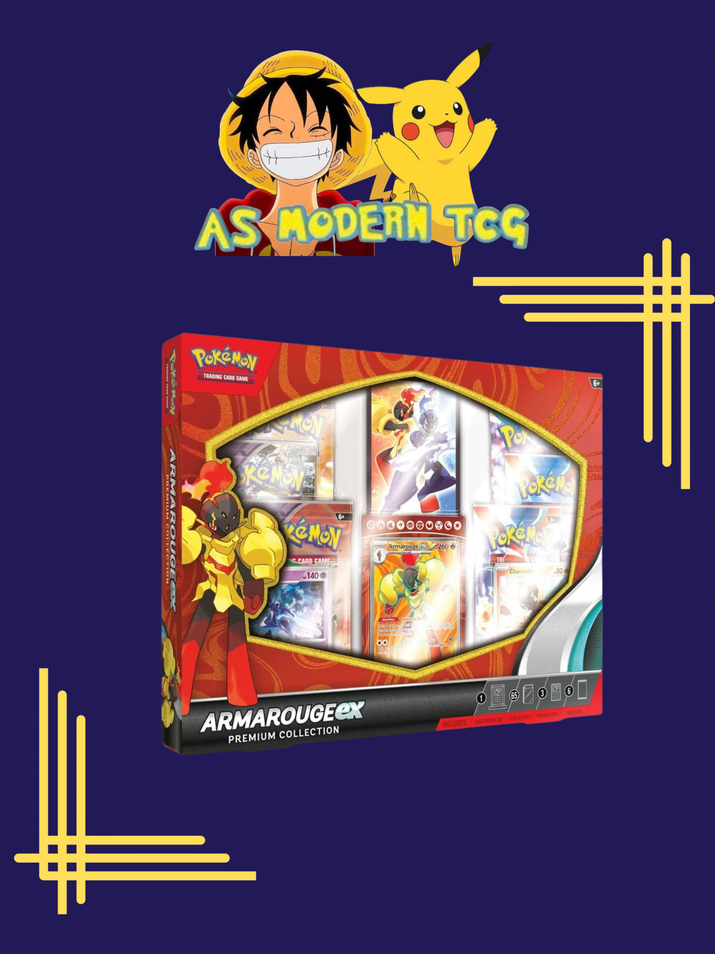 POKEMON - TCG ARMAROUGE EX PREMIUM COLLECTION