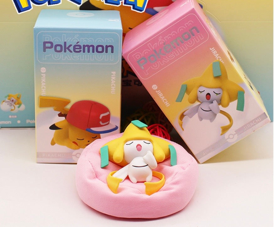 Pokemon Starry Dream Series Sleeping Kawaii Open Box