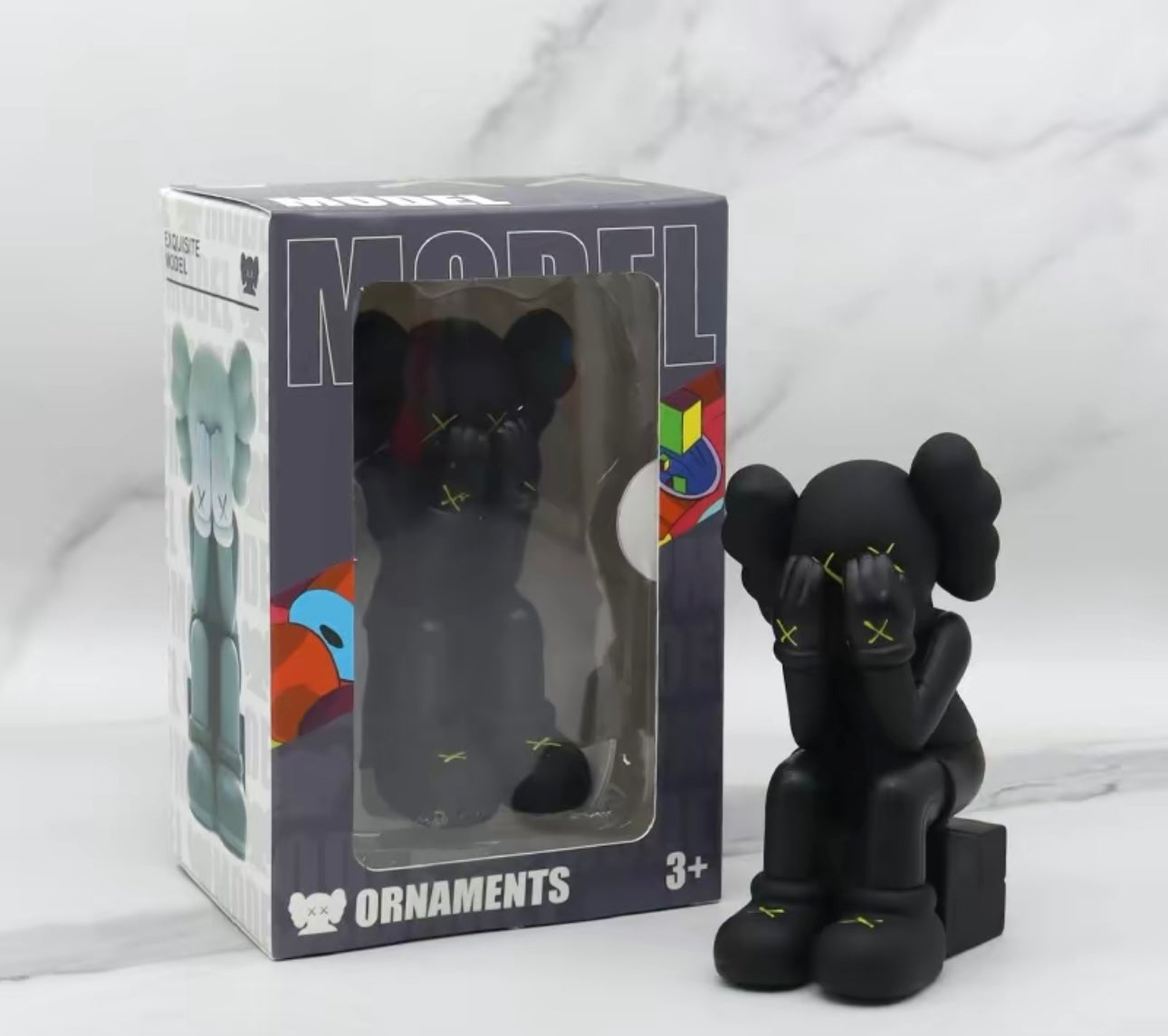 Kaws Figurine Home Decor Ornament Display