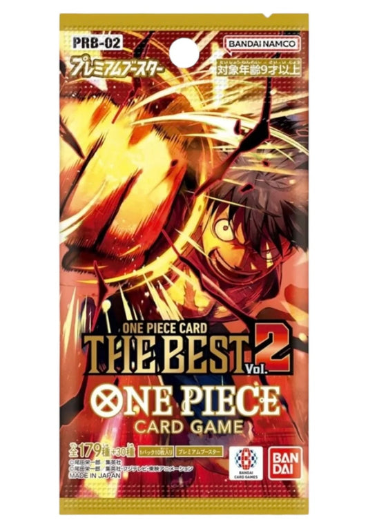 One Piece "The Best" Premium Booster Box Vol.2 (Japan)