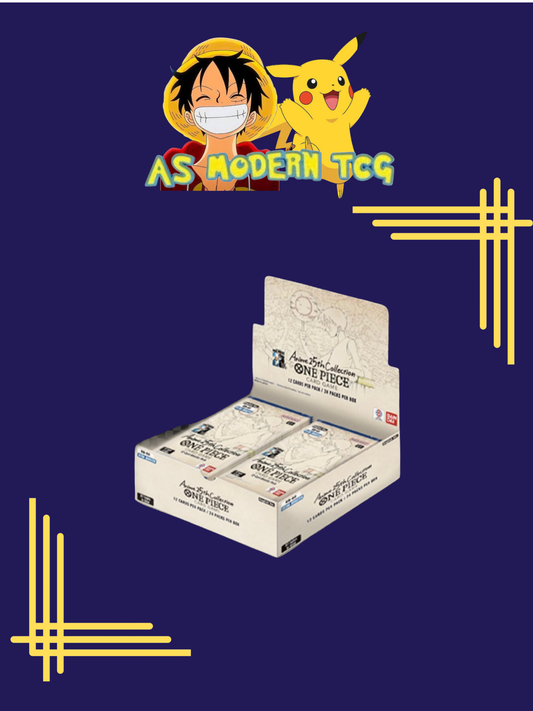 ONE PIECE EXTRA BOOSTER: ANIME 25TH COLLECTION BOX - EXTRA BOOSTER: ANIME 25TH COLLECTION (EB02)
