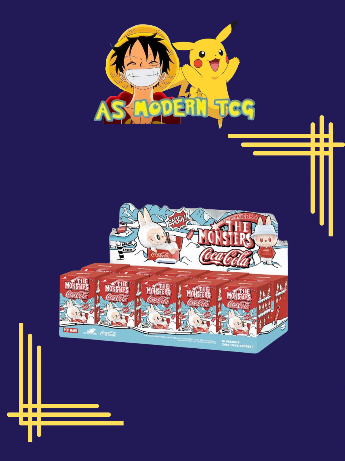 The Monsters | Coca-Cola Series Figures ( 1 BLIND BOX PER PURCHASE )