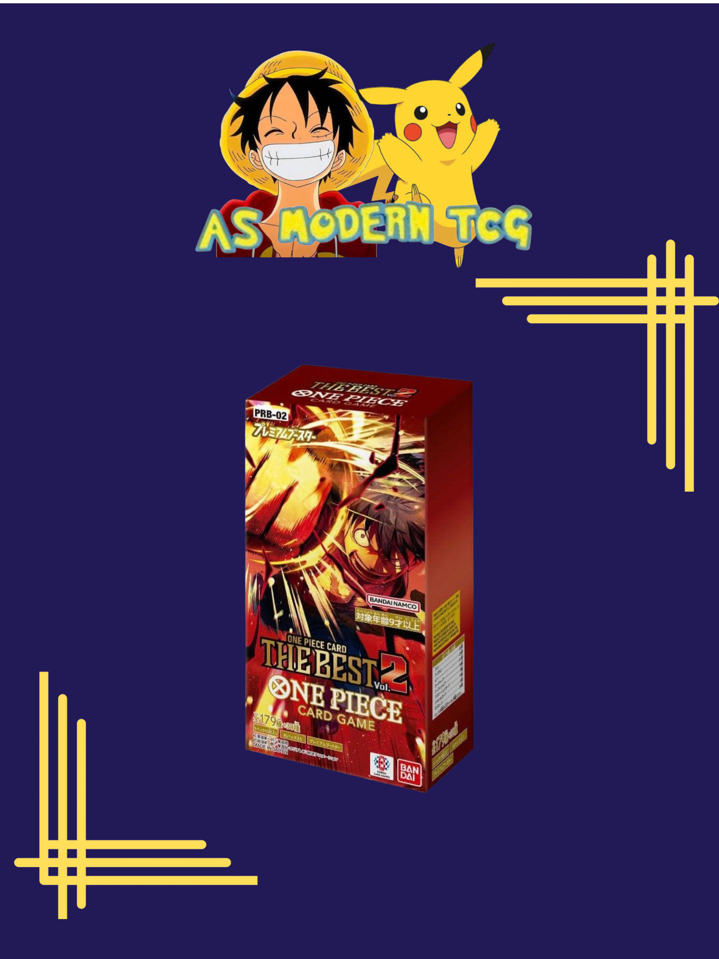 One Piece "The Best" Premium Booster Box Vol.2 (Japan)