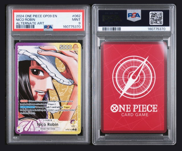 PSA 9 2024 One Piece Op09-Emperors in the New World Nico Robin #062